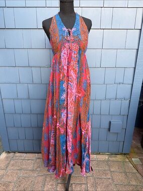 feeling groovy maxi dress pink Feeling Groovy Maxi Dress by Free People in Pink, Size: S